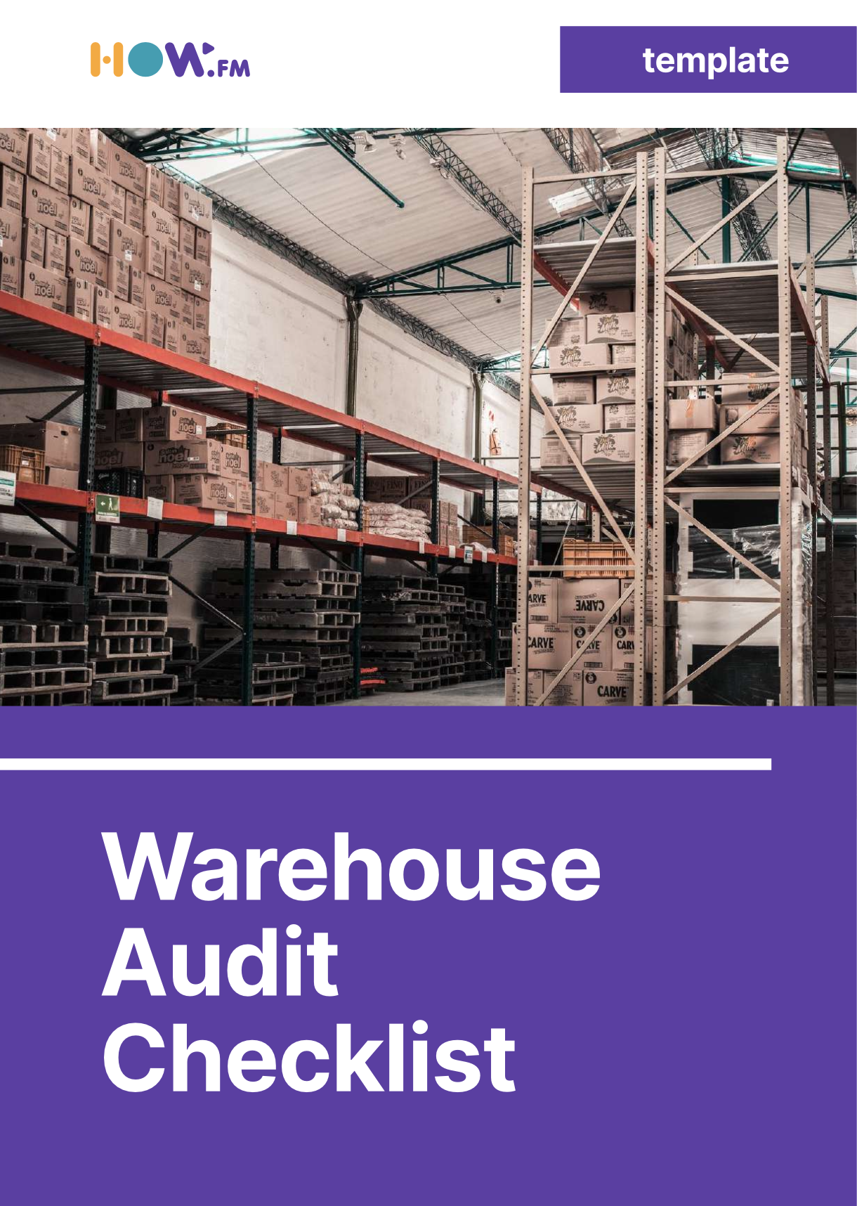 warehouse audit checklist-free download