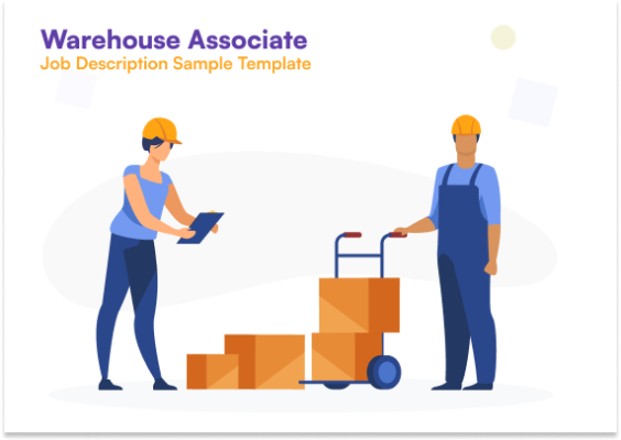warehouse associate job description excel template with salary range 2022